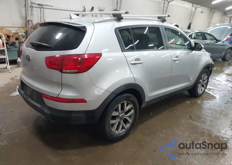 2014 Kia Sportage Lx z USA, uszkodzony, nr VIN KNDPBCAC5E7642795